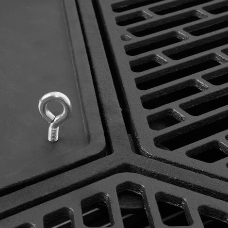 BBQ-Toro Ensemble Plancha En Fonte Avec Grille Et Plaque De Gril | Ø 54,5 Cm 5 BBQ-Toro Ensemble Plancha En Fonte Avec Grille Et Plaque De Gril | Ø 54,5 Cm – Image 5