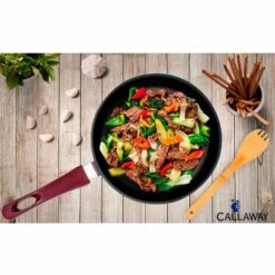 Callaway Bordeaux Batterie De Cuisine à Induction 8 Pièces En Fonte D'aluminium Antiadhésive Bordeaux - Bordeaux 9 Callaway Bordeaux Batterie De Cuisine à Induction 8 Pièces En Fonte D'aluminium Antiadhésive Bordeaux - Bordeaux -Accessoires de barbecue Soldes 58521844 5