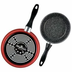Magefesa K2 Roja Lot De 3 Poêles 20-24-28 Cm Induction, Antiadhésives PIERRE Rouge - Rouge 8 Magefesa K2 Roja Lot De 3 Poêles 20-24-28 Cm Induction, Antiadhésives PIERRE Rouge - Rouge -Accessoires de barbecue Soldes 58535377 4