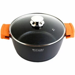 Wecook WCOK-CHEF4 Batterie De Cuisine à Induction 8 Pièces En Aluminium Anti-adhésif Sans PFOA Noir - Noir 7 Wecook WCOK-CHEF4 Batterie De Cuisine à Induction 8 Pièces En Aluminium Anti-adhésif Sans PFOA Noir - Noir -Accessoires de barbecue Soldes 58535448 3