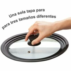 Magefesa TA182022242628 Couvercle De Poêle à Frire Casseroles 18-20-22, 24-26-28, Multi-diamètre Transparent - Transparent 8 Magefesa TA182022242628 Couvercle De Poêle à Frire Casseroles 18-20-22, 24-26-28, Multi-diamètre Transparent - Transparent -Accessoires de barbecue Soldes 58536165 4