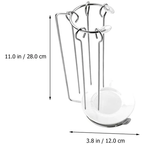 KARTOKNER Lot De 2 Brochettes Pour Barbecue En Acier Inoxydable - Avec Support De Suspension Pour Barbecue 5 KARTOKNER Lot De 2 Brochettes Pour Barbecue En Acier Inoxydable - Avec Support De Suspension Pour Barbecue – Image 5