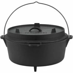 Cocotte Enkhuizen En Fonte Pour 14-20 Personnes 13,6 Litres [en.casa] -Accessoires de barbecue Soldes 58805538 5
