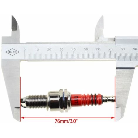 ENLENK D8TC Bougie D'allumage Avec 3 électrodes Remplacement Pour 4 Temps 125cc 150cc 200cc 250cc ATV Dirt Bike Go Kart Cyclomoteur Scooter Pack De 2 3 ENLENK D8TC Bougie D'allumage Avec 3 électrodes Remplacement Pour 4 Temps 125cc 150cc 200cc 250cc ATV Dirt Bike Go Kart Cyclomoteur Scooter Pack De 2 – Image 3
