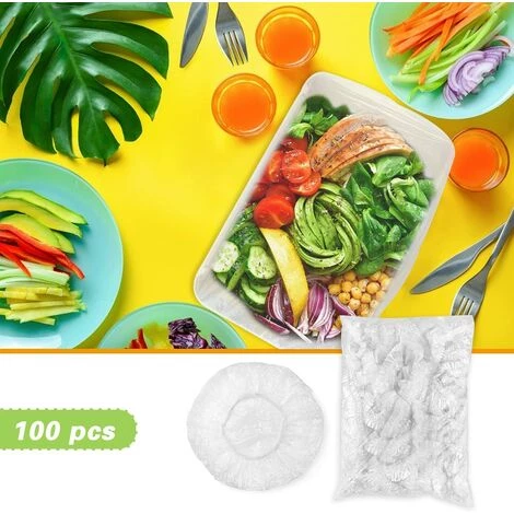 HIASDFLS Lot De 100 Housses De Protection Jetables En Plastique Pour Fruits Et Légumes 3 HIASDFLS Lot De 100 Housses De Protection Jetables En Plastique Pour Fruits Et Légumes – Image 3