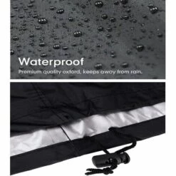 LYCXAMES Housse Barbecue Barbecook Ronde 58*77CM Bâche Housse De Protection BBQ Résistante 210D Imperméable Antipoussière Anti -UV Anti-vieillissement Couverture De Grill Sangle Ajustable 7 LYCXAMES Housse Barbecue Barbecook Ronde 58*77CM Bâche Housse De Protection BBQ Résistante 210D Imperméable Antipoussière Anti -UV Anti-vieillissement Couverture De Grill Sangle Ajustable -Accessoires de barbecue Soldes 59149337 3