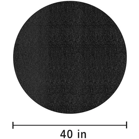 QERSTA Tapis De Feu Feu Tapis Four Extérieur Brasier Tapis Isolant Noir Rond Ignifuge Rond 40 Pouces 1 QERSTA Tapis De Feu Feu Tapis Four Extérieur Brasier Tapis Isolant Noir Rond Ignifuge Rond 40 Pouces