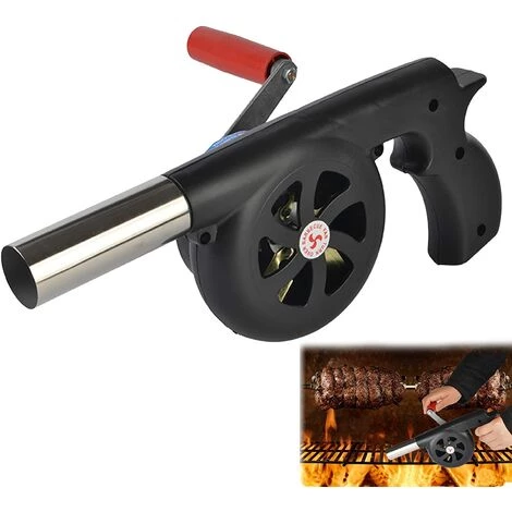 AOUGO Ventilateur De Barbecue Manuel, Souffleur Barbecue Manuel, Souffleur Manuel Pour Barbecue Charbon De Bois, Barbecue Souffleur Manuel Pour La Cuisine Camping En Plein Air Barbecue Cheminée 1 AOUGO Ventilateur De Barbecue Manuel, Souffleur Barbecue Manuel, Souffleur Manuel Pour Barbecue Charbon De Bois, Barbecue Souffleur Manuel Pour La Cuisine Camping En Plein Air Barbecue Cheminée