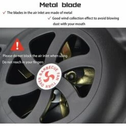 AOUGO Ventilateur De Barbecue Manuel, Souffleur Barbecue Manuel, Souffleur Manuel Pour Barbecue Charbon De Bois, Barbecue Souffleur Manuel Pour La Cuisine Camping En Plein Air Barbecue Cheminée 8 AOUGO Ventilateur De Barbecue Manuel, Souffleur Barbecue Manuel, Souffleur Manuel Pour Barbecue Charbon De Bois, Barbecue Souffleur Manuel Pour La Cuisine Camping En Plein Air Barbecue Cheminée -Accessoires de barbecue Soldes 59300654 4