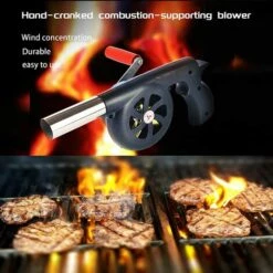 AOUGO Ventilateur De Barbecue Manuel, Souffleur Barbecue Manuel, Souffleur Manuel Pour Barbecue Charbon De Bois, Barbecue Souffleur Manuel Pour La Cuisine Camping En Plein Air Barbecue Cheminée 9 AOUGO Ventilateur De Barbecue Manuel, Souffleur Barbecue Manuel, Souffleur Manuel Pour Barbecue Charbon De Bois, Barbecue Souffleur Manuel Pour La Cuisine Camping En Plein Air Barbecue Cheminée -Accessoires de barbecue Soldes 59300654 5