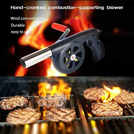 AOUGO Ventilateur De Barbecue Manuel, Souffleur Barbecue Manuel, Souffleur Manuel Pour Barbecue Charbon De Bois, Barbecue Souffleur Manuel Pour La Cuisine Camping En Plein Air Barbecue Cheminée 5 AOUGO Ventilateur De Barbecue Manuel, Souffleur Barbecue Manuel, Souffleur Manuel Pour Barbecue Charbon De Bois, Barbecue Souffleur Manuel Pour La Cuisine Camping En Plein Air Barbecue Cheminée – Image 5