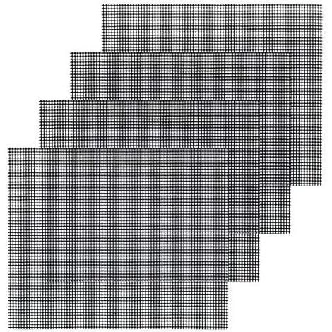 ZOLGINAH Grille Barbecue 4pcs Tapis De Cuisson Réutilisable Et Découpable Grille Anti-adhésif Pour Yaourtières Barbecue Four Cuisson 1 ZOLGINAH Grille Barbecue 4pcs Tapis De Cuisson Réutilisable Et Découpable Grille Anti-adhésif Pour Yaourtières Barbecue Four Cuisson