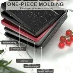 LIFCAUSAL Tamagoyaki Poêle à Omelette Japonaise Poêle à œufs Poêle à Omelette Sans Huile Antiadhésive Yuzishao Retangle Poêle à Omelette,13*18 Cm, Noir, 7 LIFCAUSAL Tamagoyaki Poêle à Omelette Japonaise Poêle à œufs Poêle à Omelette Sans Huile Antiadhésive Yuzishao Retangle Poêle à Omelette,13*18 Cm, Noir, -Accessoires de barbecue Soldes 59386014 3