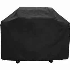 Housse Barbecue ,BBQ Couverture, De Gril Anti-UV/Anti-l'eau/Anti-l'Humidité Pour Weber, Holland, JennAir 160x68x120cm Noire FUIENKO