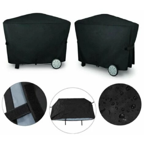 REGALOS Pour Weber Q3000 Q2000 Portable BBQ Poêle Grill Couverture Étanche Résistant Aux UV 2 REGALOS Pour Weber Q3000 Q2000 Portable BBQ Poêle Grill Couverture Étanche Résistant Aux UV – Image 2