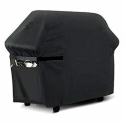 ENLENK Housse Pour Barbecue, Bache Barbecue Gaz,210D Oxford Imperméable Housse Bâche De Protection BBQ, Couverture De Grill Anti-Vent/Anti-UV/Antipoussière /aux Larmes,Convient à La Plupart Des Grils,Avoir Des Poches