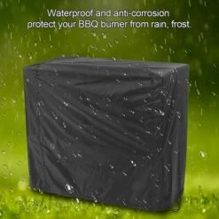ENLENK Housse Barbecue Noir, Couverture De Gril Anti-UV/Anti-l'eau/Anti-l'humidité Protection UV Poussière Eau Résistant Au Vent Pour Barbecue Extérieur Jardin Patio Grill (170x61x117cm) 9 ENLENK Housse Barbecue Noir, Couverture De Gril Anti-UV/Anti-l'eau/Anti-l'humidité Protection UV Poussière Eau Résistant Au Vent Pour Barbecue Extérieur Jardin Patio Grill (170x61x117cm) -Accessoires de barbecue Soldes 60170684 5