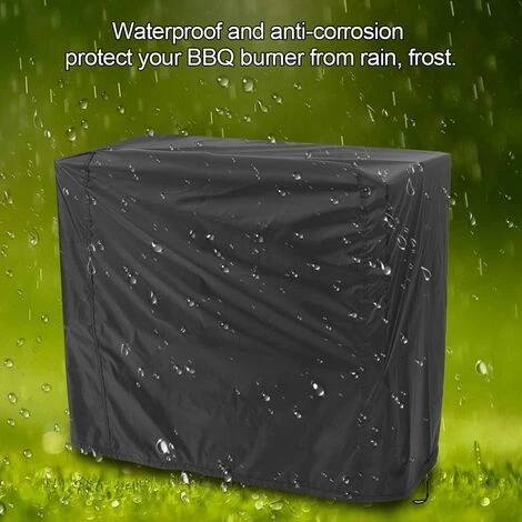 ENLENK Housse Barbecue Noir, Couverture De Gril Anti-UV/Anti-l'eau/Anti-l'humidité Protection UV Poussière Eau Résistant Au Vent Pour Barbecue Extérieur Jardin Patio Grill (170x61x117cm) 5 ENLENK Housse Barbecue Noir, Couverture De Gril Anti-UV/Anti-l'eau/Anti-l'humidité Protection UV Poussière Eau Résistant Au Vent Pour Barbecue Extérieur Jardin Patio Grill (170x61x117cm) – Image 5