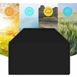 GUAZHUNIFR Housse De Barbecue Résistante En Tissu Oxford Imperméable Et Coupe-Vent Résistant à La Décoloration Pour Barbecue Weber, Brinkmann Et La Plupart Des étagères De Barbecue. 145 X 61 X 117 Cm 8 GUAZHUNIFR Housse De Barbecue Résistante En Tissu Oxford Imperméable Et Coupe-Vent Résistant à La Décoloration Pour Barbecue Weber, Brinkmann Et La Plupart Des étagères De Barbecue. 145 X 61 X 117 Cm -Accessoires de barbecue Soldes 60186519 4