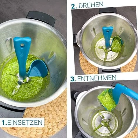 PERLE RARE Spatule Tournante Pour Monsieur Trend Et Smart - Fabriqué En Allemagne - Pour La Récupération, Le Retrait Et La Séparation En Portions Des Aliments 5 PERLE RARE Spatule Tournante Pour Monsieur Trend Et Smart - Fabriqué En Allemagne - Pour La Récupération, Le Retrait Et La Séparation En Portions Des Aliments – Image 5