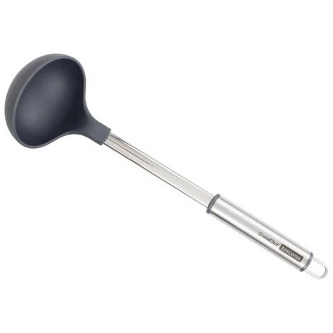 TESCOMA - Louche Grand Chef En Inox Et Nylon Anti Adhérant 1 TESCOMA - Louche Grand Chef En Inox Et Nylon Anti Adhérant