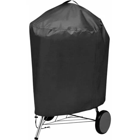 LITZEE Ustensile De Barbecue Housse De Barbecue Ronde En Tissu Oxford 420D En Tissu De Protection Anti-poussiere Pour Four Exterieur, Tissu De Protection Pour Pare-soleil Pour Meubles De Poele A Grille De Four, Modele: Noir 71x68cm 1 LITZEE Ustensile De Barbecue Housse De Barbecue Ronde En Tissu Oxford 420D En Tissu De Protection Anti-poussiere Pour Four Exterieur, Tissu De Protection Pour Pare-soleil Pour Meubles De Poele A Grille De Four, Modele: Noir 71x68cm
