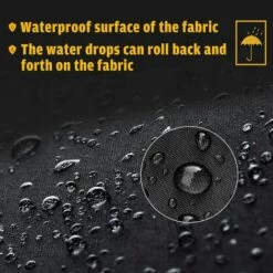 MINKUROW Couverture Du Foyer Housse De Protection Pour Brasero Réutilisable Imperméable Couverture De Gril Housse Barbecue (112 X 61cm) 7 MINKUROW Couverture Du Foyer Housse De Protection Pour Brasero Réutilisable Imperméable Couverture De Gril Housse Barbecue (112 X 61cm) -Accessoires de barbecue Soldes 60995848 3