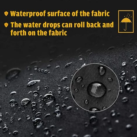 MINKUROW Couverture Du Foyer Housse De Protection Pour Brasero Réutilisable Imperméable Couverture De Gril Housse Barbecue (112 X 61cm) 3 MINKUROW Couverture Du Foyer Housse De Protection Pour Brasero Réutilisable Imperméable Couverture De Gril Housse Barbecue (112 X 61cm) – Image 3