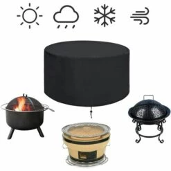 MINKUROW Couverture Du Foyer Housse De Protection Pour Brasero Réutilisable Imperméable Couverture De Gril Housse Barbecue (112 X 61cm) 9 MINKUROW Couverture Du Foyer Housse De Protection Pour Brasero Réutilisable Imperméable Couverture De Gril Housse Barbecue (112 X 61cm) -Accessoires de barbecue Soldes 60995848 5