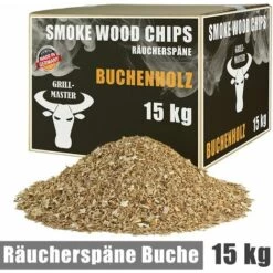 Fumé Copeaux De Bois Copeaux De Bois Pour Fumer Hêtre Fumage 15 Kg Bois Griller Fumée Grillmaster