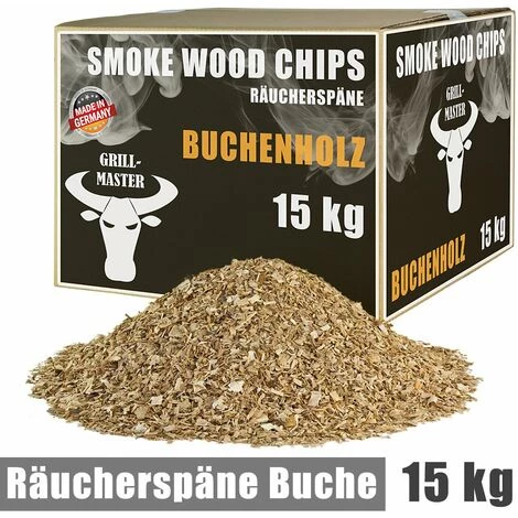Fumé Copeaux De Bois Copeaux De Bois Pour Fumer Hêtre Fumage 15 Kg Bois Griller Fumée Grillmaster 1 Fumé Copeaux De Bois Copeaux De Bois Pour Fumer Hêtre Fumage 15 Kg Bois Griller Fumée Grillmaster