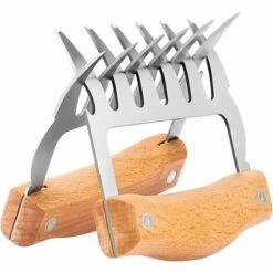 EINEMGELD Griffe De Viande, Griffes D'ours BBQ, Griffe De Viande En Acier Inoxydable, Convient Pour Le Porc, La Séparation De Poulet, Le Barbecue, Le Poulet Rôti, Etc