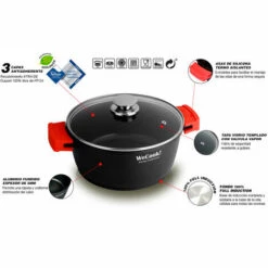 Wecook Ecostone Noir - Noir 7 Wecook Ecostone Noir - Noir -Accessoires de barbecue Soldes 61583109 3