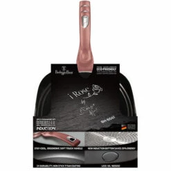 BERLINGERHAUS Berlinger Haus I-Rose Set De 2 Poêles à Frire 1 Grill Induction 20-24-28cm Aluminium, Antiadhésif Rose - Rose 6 BERLINGERHAUS Berlinger Haus I-Rose Set De 2 Poêles à Frire 1 Grill Induction 20-24-28cm Aluminium, Antiadhésif Rose - Rose -Accessoires de barbecue Soldes 63493058 3