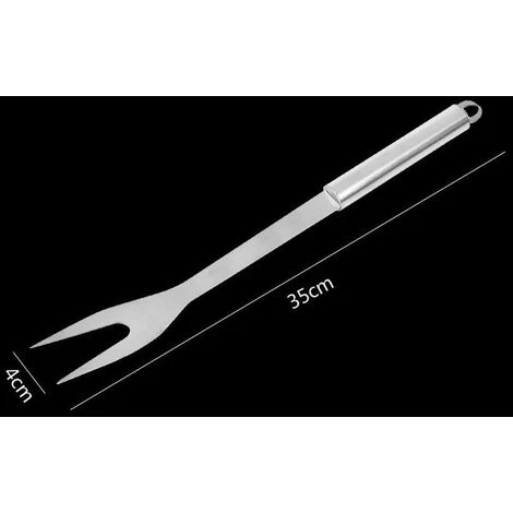 BAICCCF Ustensile De Barbecue Ensemble D'outils De Cuisson Pour Barbecue, Ensemble D'ustensiles De Cuisson, Outils De Barbecue En Acier Inoxydable, Accessoires De Cuisson Professionnels Avec Spatule, Pinces, Fourchettes, Brosse Et étui De Transport 5 BAICCCF Ustensile De Barbecue Ensemble D'outils De Cuisson Pour Barbecue, Ensemble D'ustensiles De Cuisson, Outils De Barbecue En Acier Inoxydable, Accessoires De Cuisson Professionnels Avec Spatule, Pinces, Fourchettes, Brosse Et étui De Transport – Image 5