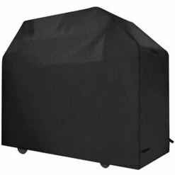 HEGUYEY Housse Barbecue, Housse , Bache Barbecue,Bache Barbecue Exterieur, Housses Pour Barbecue, Housse De Protection Barbecue,House Barbecue Exterieur, 210D Housse De Barbecue 145*61*117cm