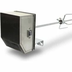 Bc-elec - HEG107-B Tournebroche électrique Rôtissoire Inox Pour Barbecue, Grill, Tourne-broche 102cm 230V 4W 2-3 RPM - Gris 8 Bc-elec - HEG107-B Tournebroche électrique Rôtissoire Inox Pour Barbecue, Grill, Tourne-broche 102cm 230V 4W 2-3 RPM - Gris -Accessoires de barbecue Soldes 63724875 4