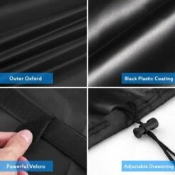 MEZHENG Housse De Barbecue, Housse De Protection étanche Pour Barbecue à Gaz, 77 X 67 X 110 Cm, Noir 8 MEZHENG Housse De Barbecue, Housse De Protection étanche Pour Barbecue à Gaz, 77 X 67 X 110 Cm, Noir -Accessoires de barbecue Soldes 63799785 4
