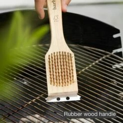 BENOBBY KIDS Brosse Barbecue, Acier Inox/Bouleau FSC, 31 Cm -Accessoires de barbecue Soldes 63940774 5