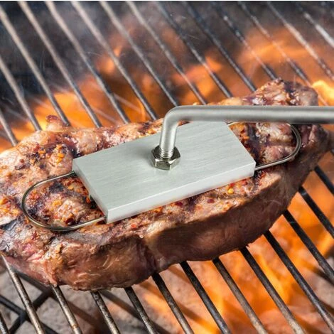 WIAN Ustensile De Barbecue Ensemble D'outils Pour Gril De Barbecue En Fer Pour Viande, Steak Et Burger 3 WIAN Ustensile De Barbecue Ensemble D'outils Pour Gril De Barbecue En Fer Pour Viande, Steak Et Burger – Image 3