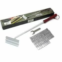 WIAN Ustensile De Barbecue Ensemble D'outils Pour Gril De Barbecue En Fer Pour Viande, Steak Et Burger 9 WIAN Ustensile De Barbecue Ensemble D'outils Pour Gril De Barbecue En Fer Pour Viande, Steak Et Burger -Accessoires de barbecue Soldes 64179613 5