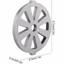MONLY Alliage De Qualité Alimentaire Hachoir à Viande Concasseur Hachoir Plaque Disque Couteau 7 Mm Trou Cuisine Remplacement 9 MONLY Alliage De Qualité Alimentaire Hachoir à Viande Concasseur Hachoir Plaque Disque Couteau 7 Mm Trou Cuisine Remplacement -Accessoires de barbecue Soldes 65003050 5