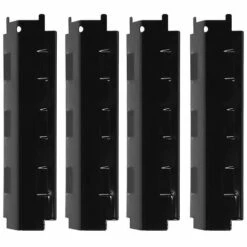 BDD Pièce Détachée Pour Barbecue Et Barbecue D'extérieur BBQ Lot De 4 Accessoires De Four En Acier Inoxydable Pour Plaque Chauffante De Remplacement (noir)