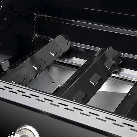 BDD Pièce Détachée Pour Barbecue Et Barbecue D'extérieur BBQ Lot De 4 Accessoires De Four En Acier Inoxydable Pour Plaque Chauffante De Remplacement (noir) 2 BDD Pièce Détachée Pour Barbecue Et Barbecue D'extérieur BBQ Lot De 4 Accessoires De Four En Acier Inoxydable Pour Plaque Chauffante De Remplacement (noir) – Image 2