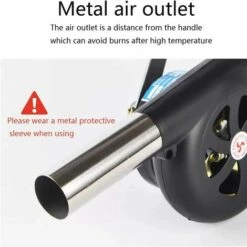 OSQI Souffleur De Barbecue Manuel,Ventilateur De Barbecue,Convient Pour La Cuisine En Plein Air, Le Barbecue, La Cheminée. 8 OSQI Souffleur De Barbecue Manuel,Ventilateur De Barbecue,Convient Pour La Cuisine En Plein Air, Le Barbecue, La Cheminée. -Accessoires de barbecue Soldes 65501072 4