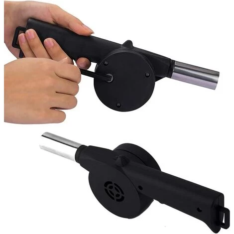 OSQI Ventilateur De Barbecue, Ventilateur à Manivelle Pour Barbecues Au Charbon De Bois, Pique-nique En Plein Air, Camping, Outil De Cuisine 3 OSQI Ventilateur De Barbecue, Ventilateur à Manivelle Pour Barbecues Au Charbon De Bois, Pique-nique En Plein Air, Camping, Outil De Cuisine – Image 3