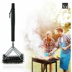 OSQI Brosse à Barbecue - Nettoyage Grille Barbecue - Accessoire Barbecues - Electrique, Gaz, Charbon - Inox 9 OSQI Brosse à Barbecue - Nettoyage Grille Barbecue - Accessoire Barbecues - Electrique, Gaz, Charbon - Inox -Accessoires de barbecue Soldes 65501228 5