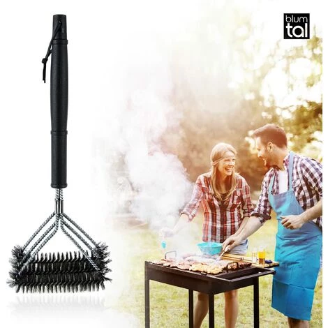 OSQI Brosse à Barbecue - Nettoyage Grille Barbecue - Accessoire Barbecues - Electrique, Gaz, Charbon - Inox 5 OSQI Brosse à Barbecue - Nettoyage Grille Barbecue - Accessoire Barbecues - Electrique, Gaz, Charbon - Inox – Image 5
