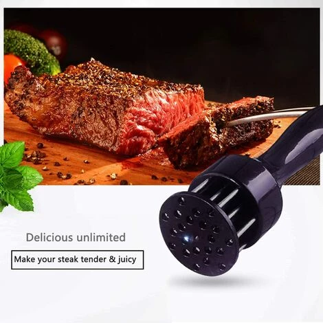 OSQI L'attendrisseur De Viande Le Plus Résistant, Aiguilles à Viande En Acier Inoxydable, Cuisson De Qualité, Porc, Poulet, Poisson, Outils De Cuisson Légers Et Durables. 3 OSQI L'attendrisseur De Viande Le Plus Résistant, Aiguilles à Viande En Acier Inoxydable, Cuisson De Qualité, Porc, Poulet, Poisson, Outils De Cuisson Légers Et Durables. – Image 3