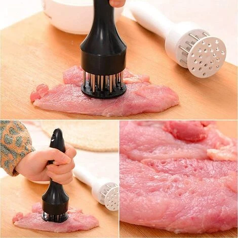 OSQI L'attendrisseur De Viande Le Plus Résistant, Aiguilles à Viande En Acier Inoxydable, Cuisson De Qualité, Porc, Poulet, Poisson, Outils De Cuisson Légers Et Durables. 4 OSQI L'attendrisseur De Viande Le Plus Résistant, Aiguilles à Viande En Acier Inoxydable, Cuisson De Qualité, Porc, Poulet, Poisson, Outils De Cuisson Légers Et Durables. – Image 4